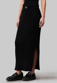 Calvin Klein Jeans Jupe longue - ck black