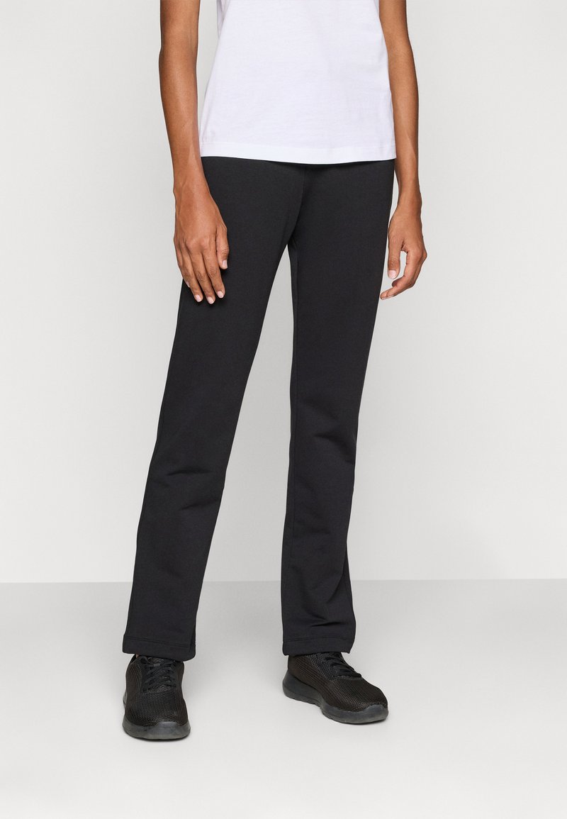 Champion ICONS STRAIGHT HEM - Teplákové kalhoty - black