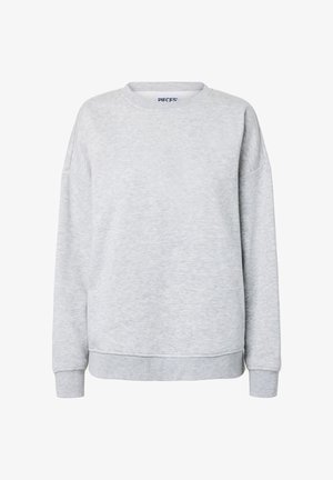 Pieces, PCCHILLI LOOSE FIT - Φούτερ - light grey melange