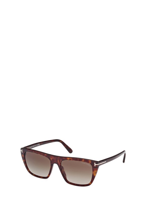 ASLAN - Sunglasses - dark avana smoke gray