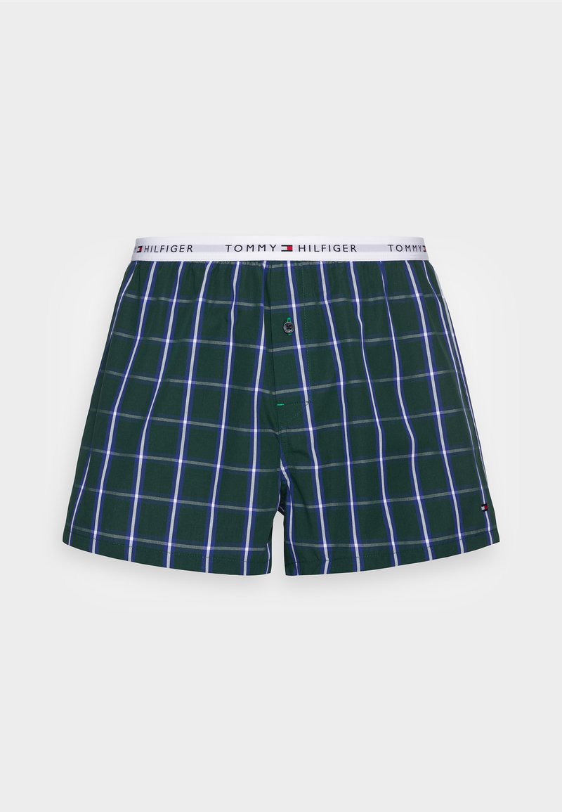 Tommy Hilfiger WOVEN BOXER PRINT - Caleçon - royal green/vert - ZALANDO.FR