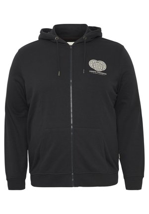 BLEND BHBSWEATSHIRT - Felpa con zip - black