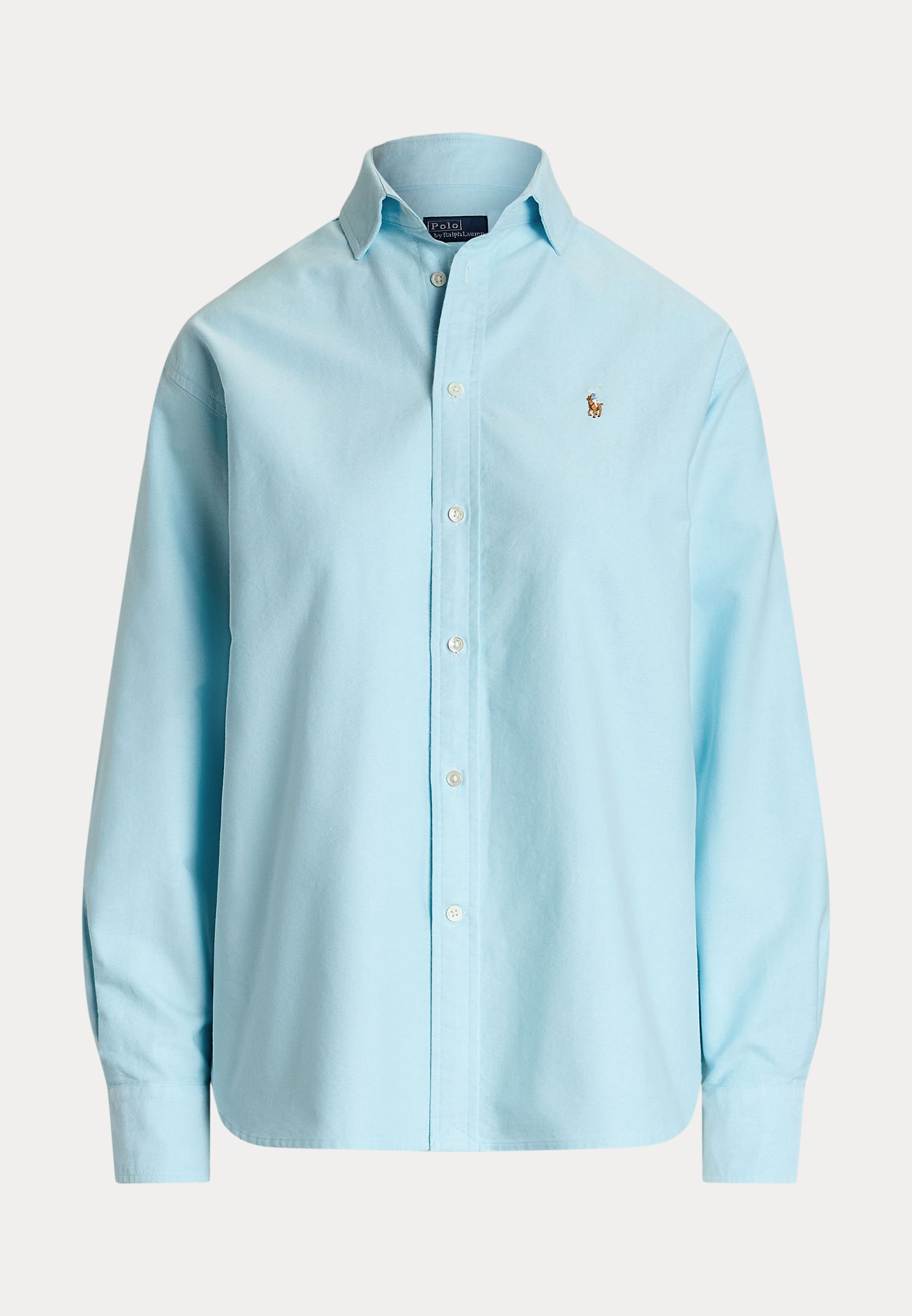 売れ筋商品|||ラルフローレン シャツ レディース トップス RELAXED FIT COTTON OXFORD SHIRT - Button-down blouse - peach tree Relaxed Fit Cotton Oxford Shirt