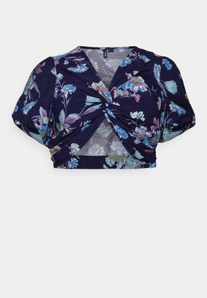 ONLY Curve, ONCMATE LIFE KNOT - Bluse - patriot blue