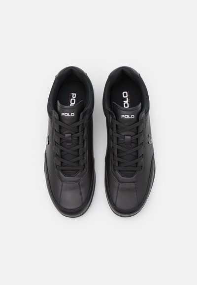 Polo Ralph Lauren IRVINE LEATHER TRAINER - Sneakers low - black