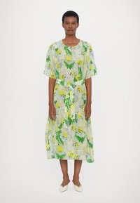 Henrik Vibskov FROWN DRESS - Freizeitkleid - spraycan white/green