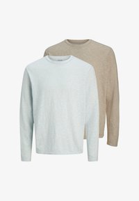 Non sélectionné, beige hellblau