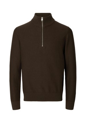 Selected, SLHAXEL LS KNIT HALF ZIP - Jersey de punto - delicioso
