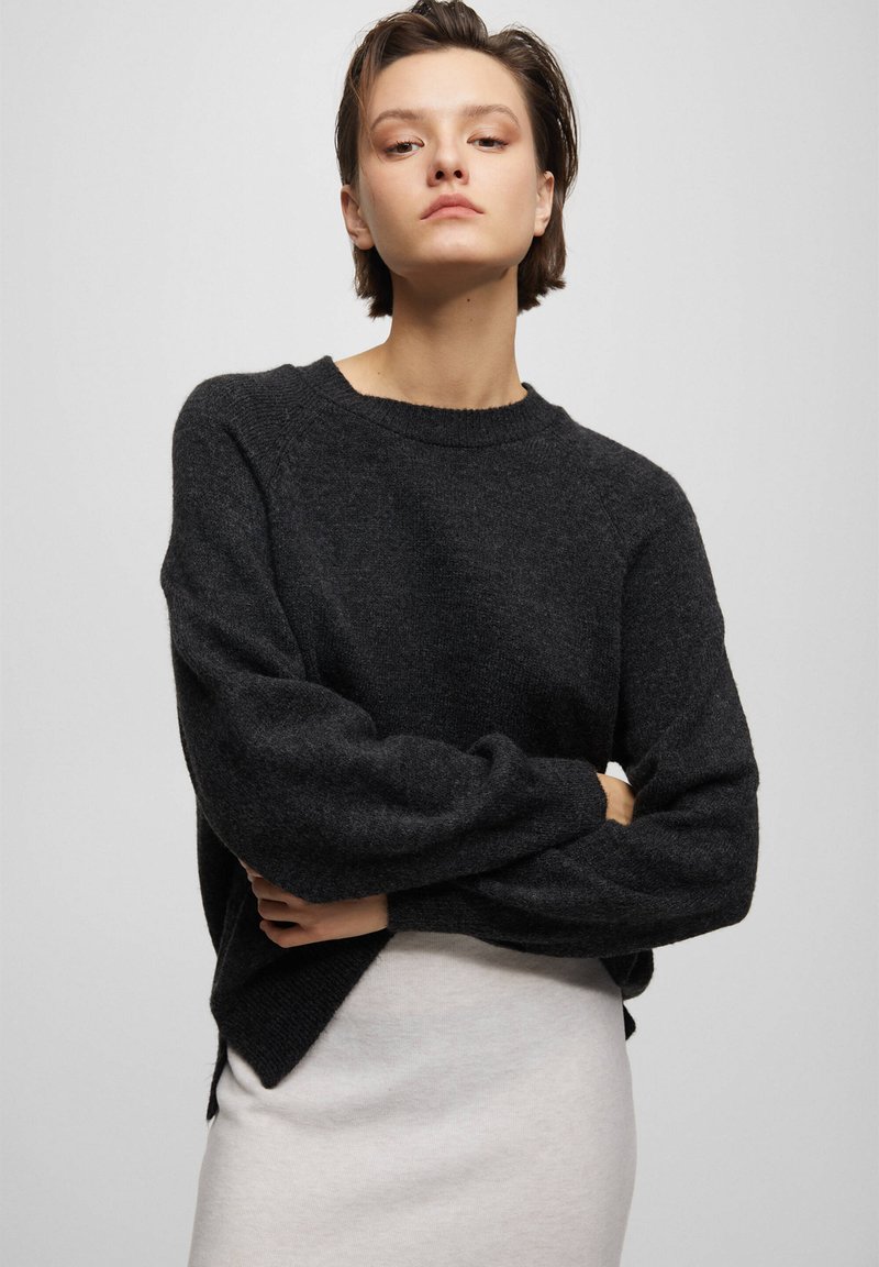 PULL&BEAR SOFT Jumper dark grey Zalando.ie