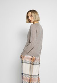 pure cashmere CLASSIC CREW NECK  - Pulóver - beige
