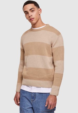 HEAVY STRIPED - Maglione - warmsand wetsand