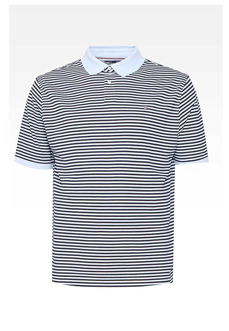 Tommy Hilfiger Poloshirt lichtblauw gemêleerd