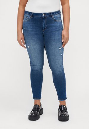CARWILLY  - Blugi skinny fit - dark blue denim