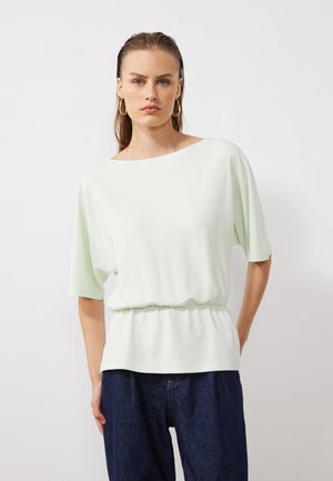 T-shirts med print - mint