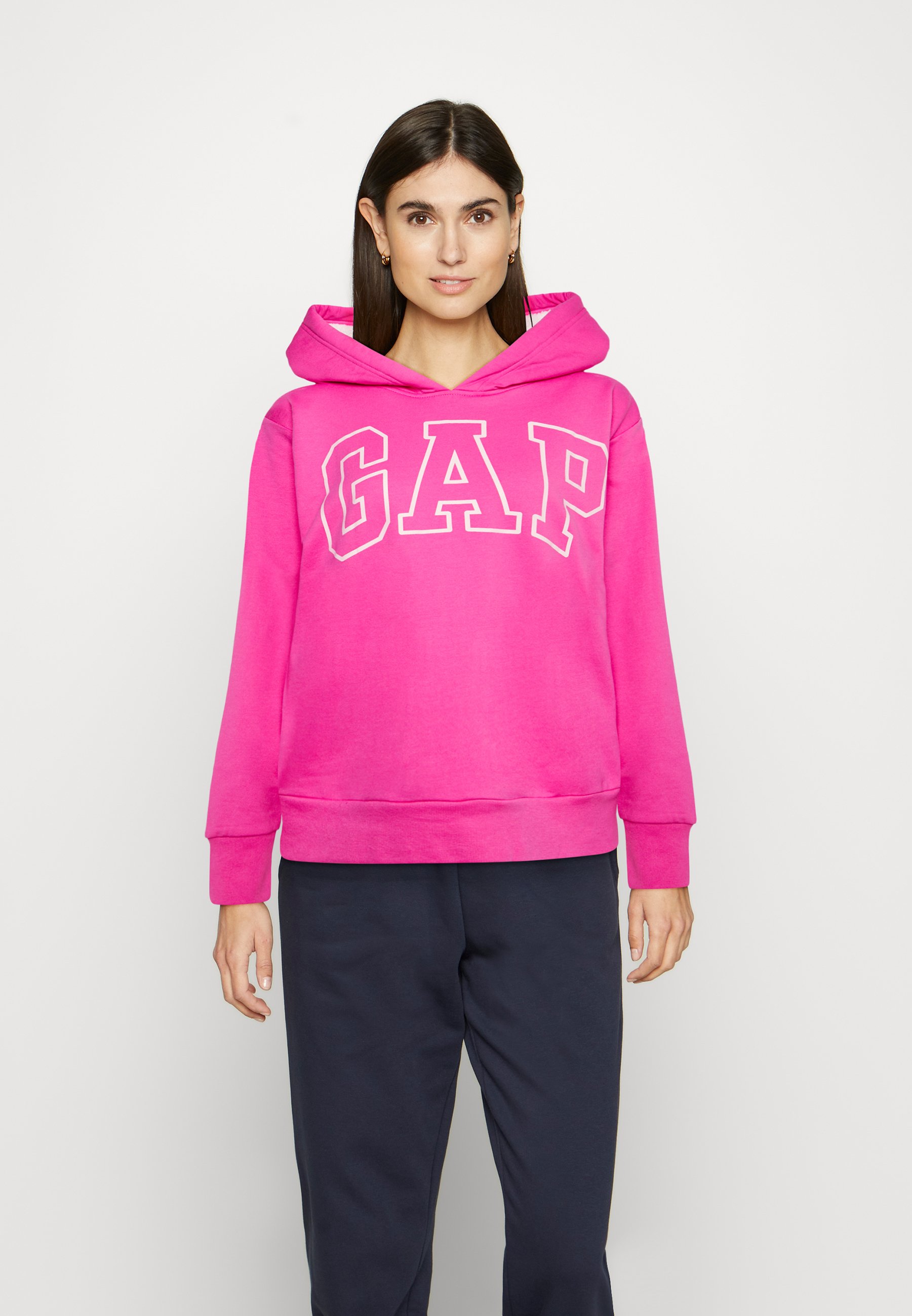 gap pink hoodie womens