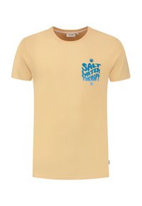 Nyomott mintás póló - cayman peach