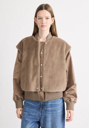PETTICA - Bomberjakke - open brown