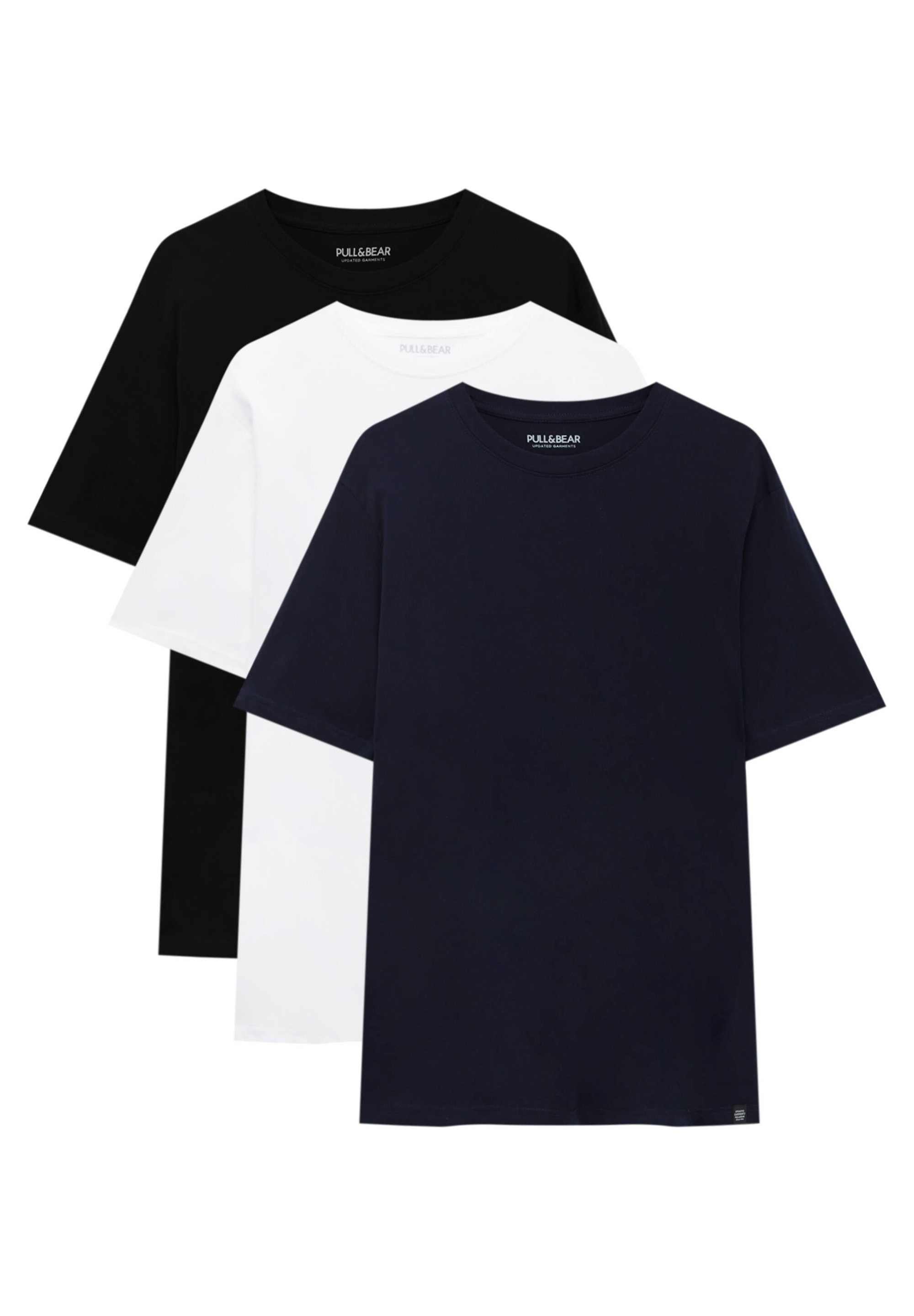 pull and bear plain t shirt