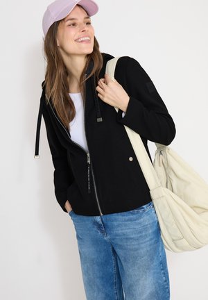 HOODIE - Overgangsjakke - schwarz