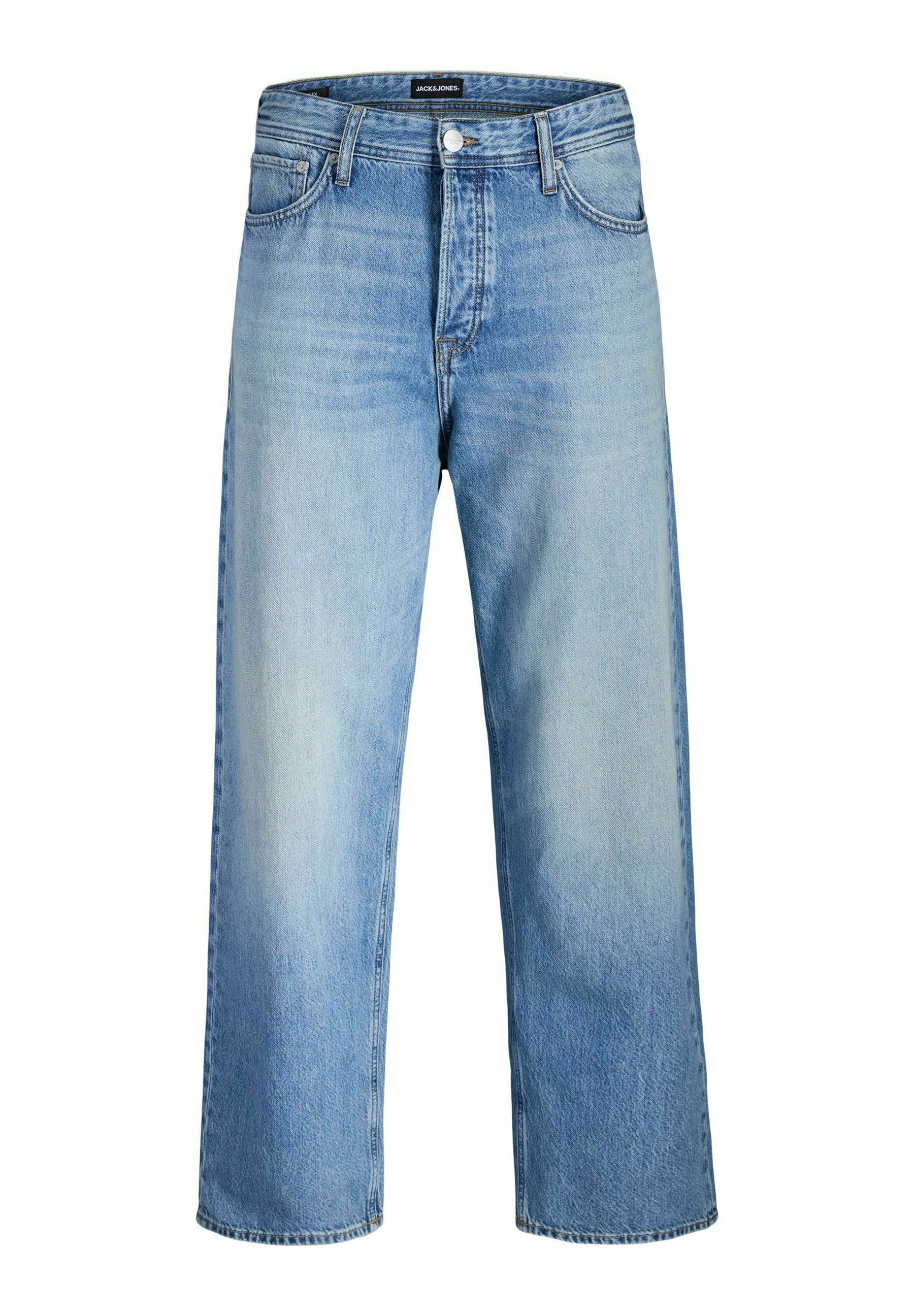 Jack Jones JJIALEX ORIGINAL Jean baggy blue denim/denim bleu