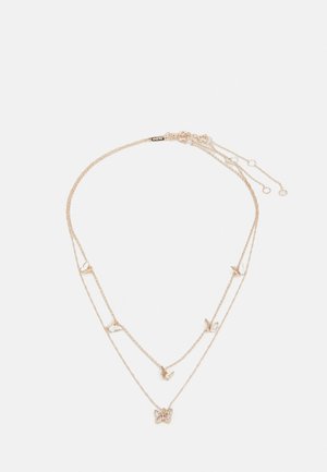 FARECLYA 2 PACK - Collier - rose gold-coloured