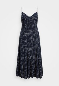 FLORAL SLEEVELESS DRESS - Rochie tip cămașă - midnight daisy