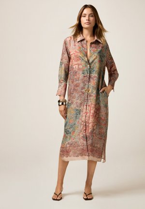 FANTASIA - Shirt dress - beige