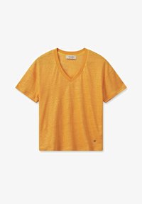 Selected, blazing orange