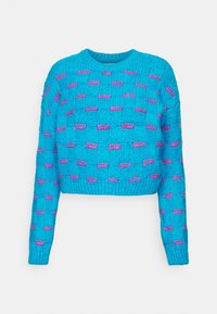 ONLY Petite Stickad tröja - turquoise