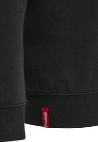 Hummel Sudadera Con Capucha De Algodón Hmlaction Para Hombre, Negro / Fiesta, Grande