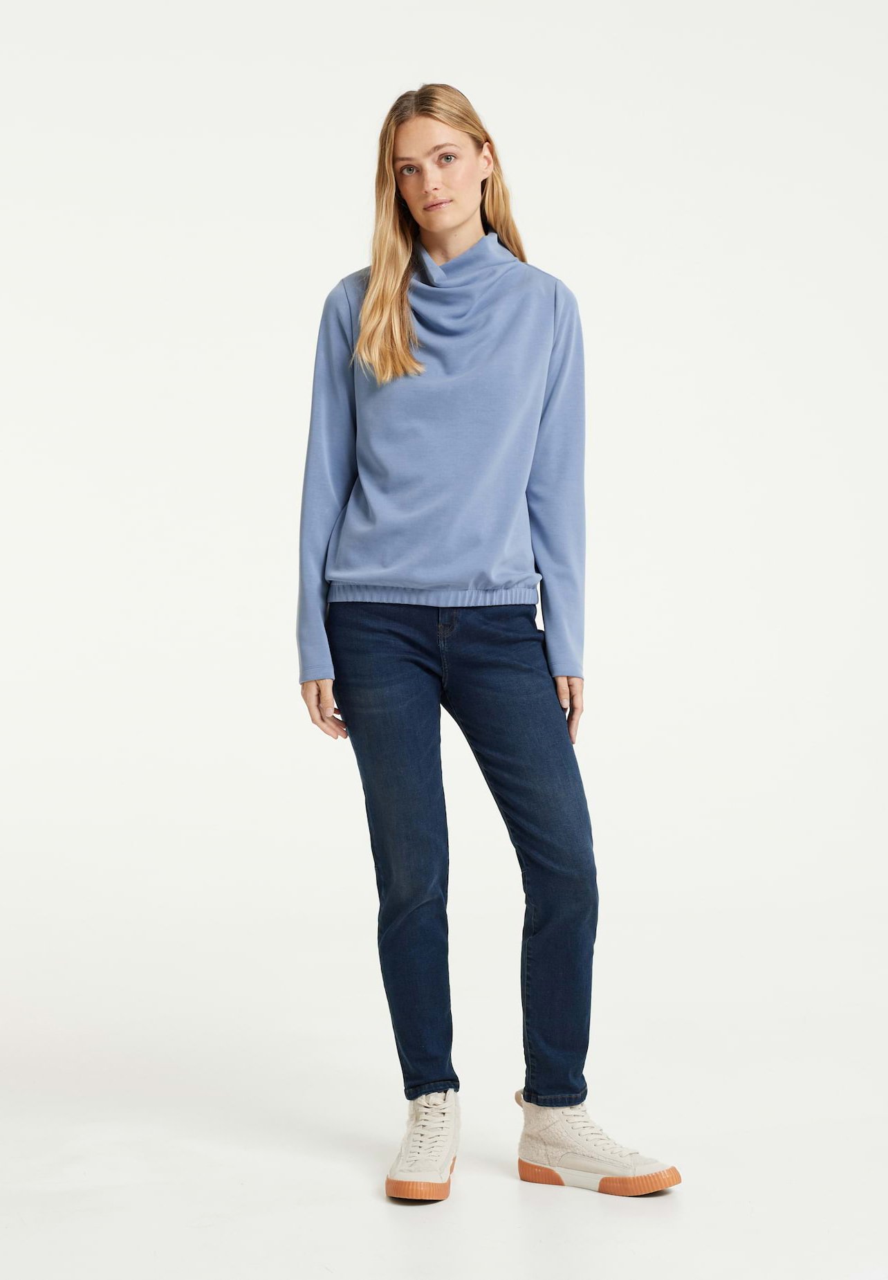 Opus GRAICA - Longsleeve - blau/blauwgrijs - Zalando.nl
