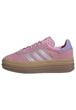 GAZELLE BOLD KIDS - Sneakers basse - true pink silver met light purple