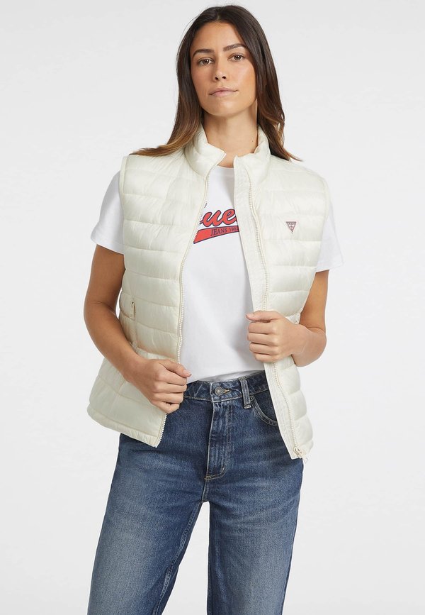 STEPPWESTE - Weste - creme