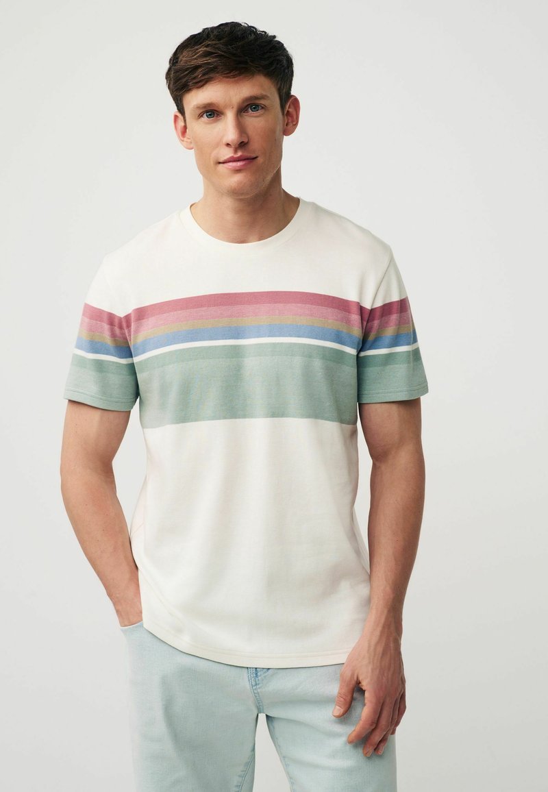 Next SOFT TOUCH REGULAR FIT - T-shirts print - ecru pastel