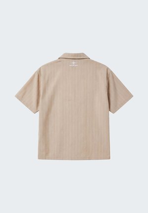 Project X Paris, CHEMISES MANCHES COURTES À RAYURES - Camisa - beige