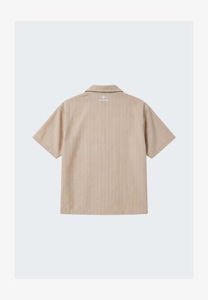 Project X Paris, CHEMISES MANCHES COURTES À RAYURES - Camisa - beige