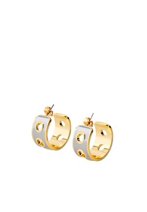 CRÉOLES EYELET - Boucles d'oreilles - argentée couleur