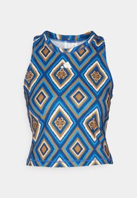 ADIDAS FARM RIO TANK - Top - night indigo/dark marine/cream white