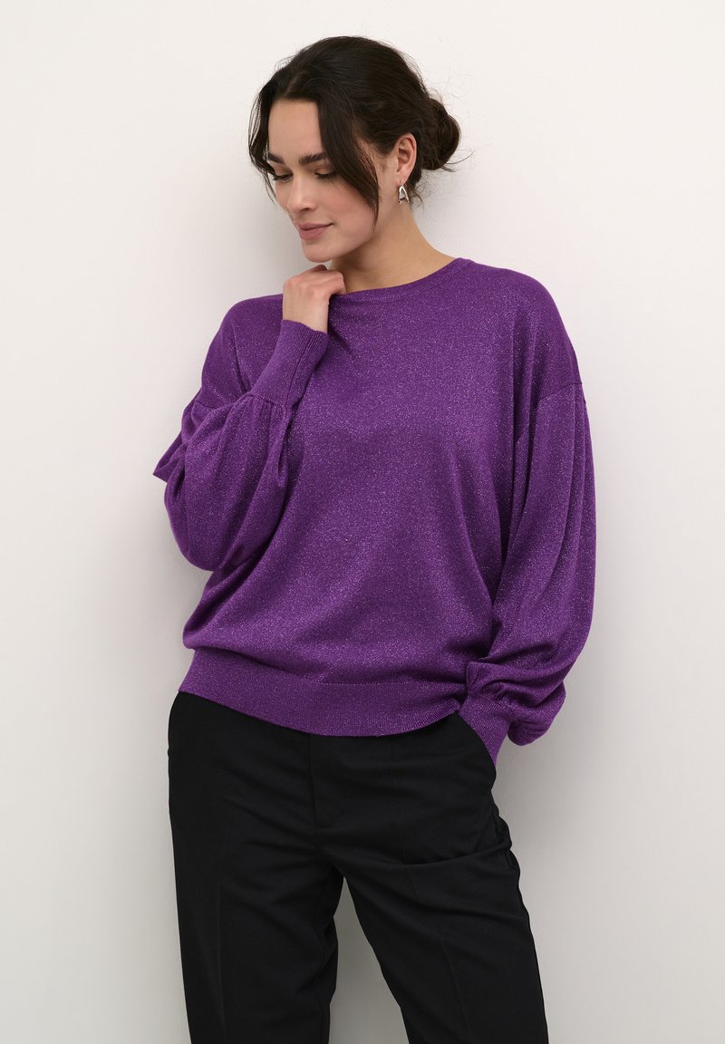 Kaffe REGINA O-NECK - Pulover - gloxinia