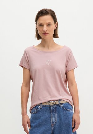 Marc O'Polo, MARC O'POLO T-SHIRT REGULAR AUS LEICHTEM SINGLE JERSEY - T-Shirt print - mild rose