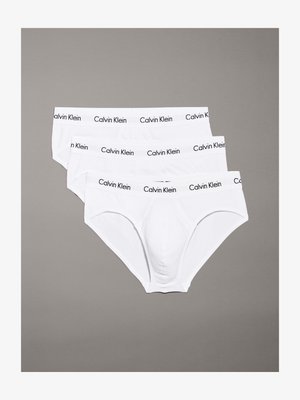 HIP BRIEF 3 PACK COTTON STRETCH - Trumpikės - white