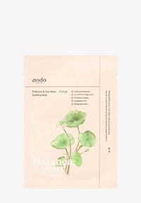 Ondo Beauty 36.5 - PROBIOTICS & CICA WATER SOOTHING MASK  5 UNIT PACK - Masque visage Image miniature 1