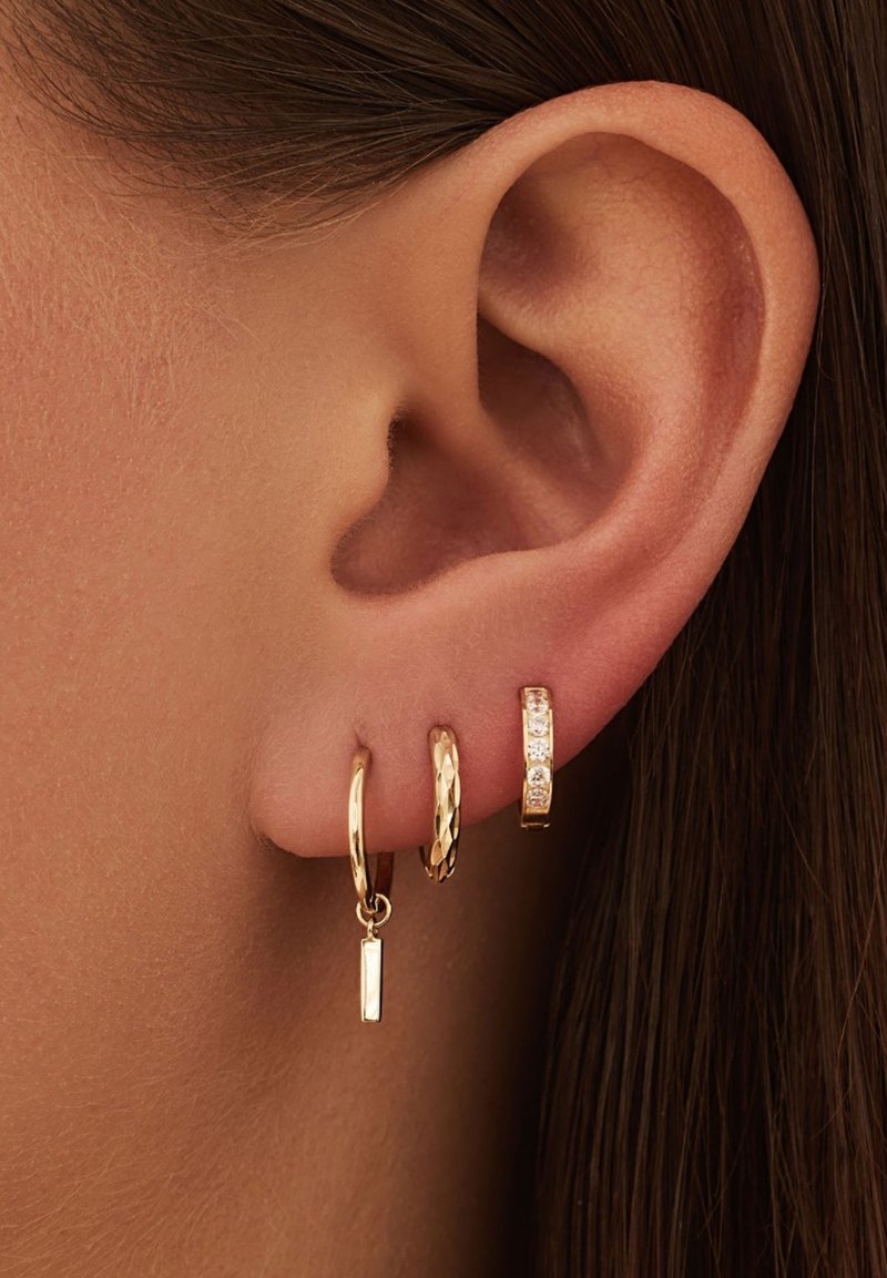 Beloro Jewels CREOLES - Ohrringe - gold coloured