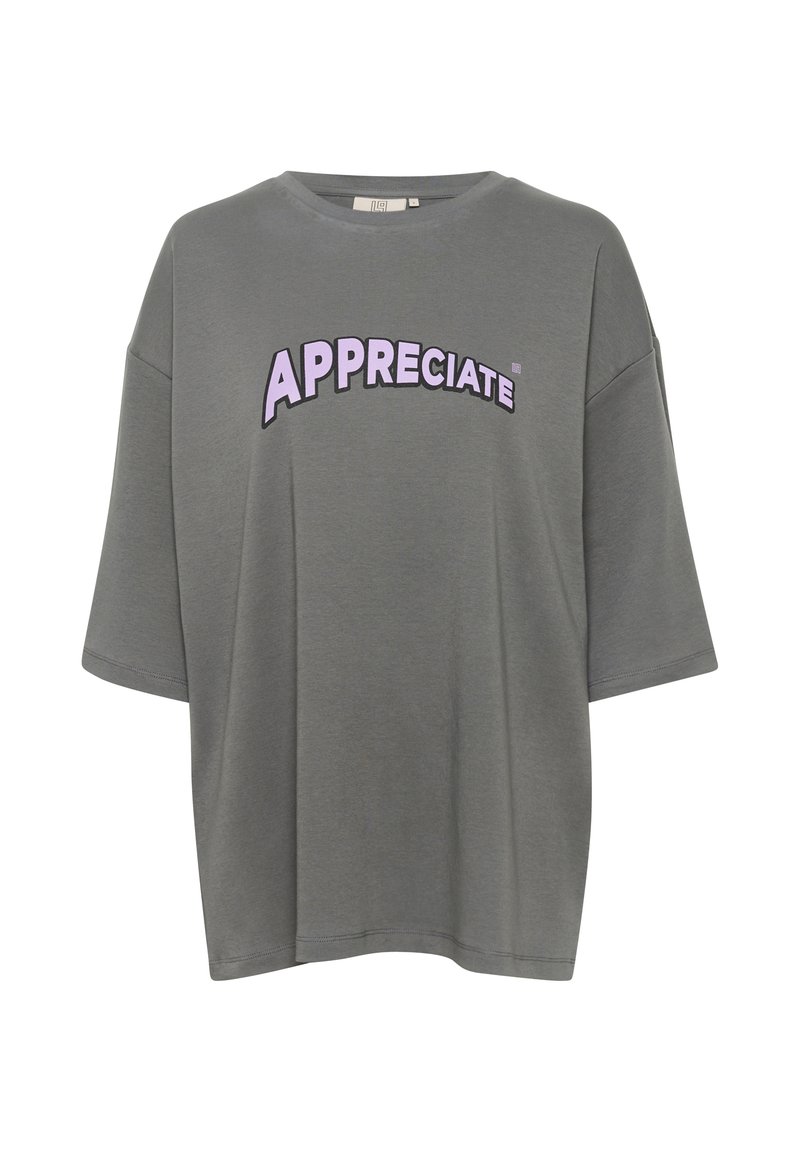 Lounge Nine T-shirt print grijs Lounge Nine T-shirt print grijs