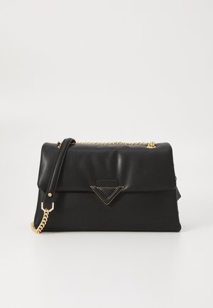 LARGE SOFT PUFF - Olkalaukku - black