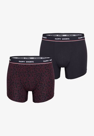 Happy Shorts 2-PACK - Trunks - red triangles