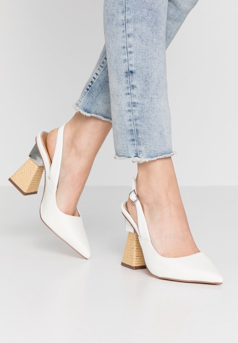River Island Hoge hakken - white
