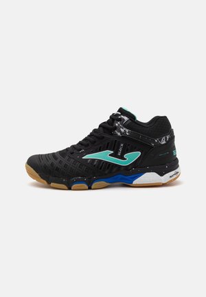 BLOCK - Volleybalschoenen - black/mint