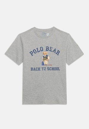 Polo Ralph Lauren, POLO BEAR COTTON JERSEY TEE 7-14Y - T-shirt imprimé - andover heather