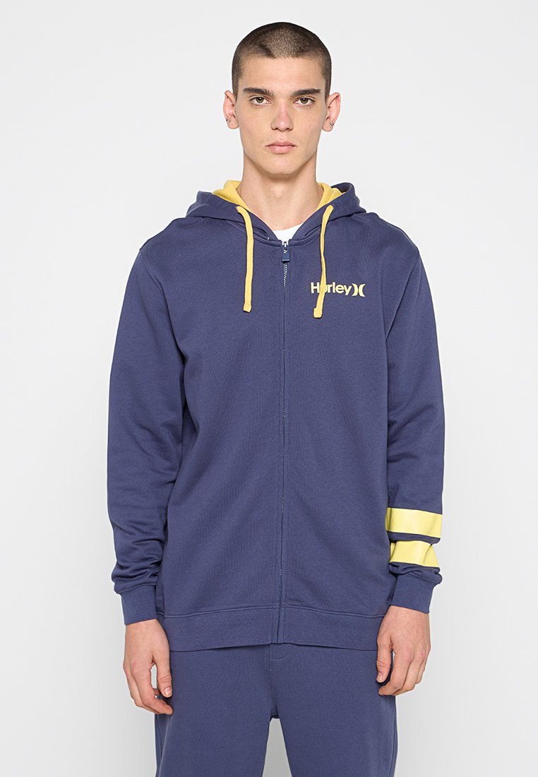 hurley Sweater met rits blauw